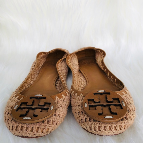 Tory Burch Shoes - TORY BURCH Crochet Boho Ballet Flat